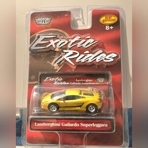 MotorMax Exotic Rides 1:64 Lamborghini Gallardo Superleggara NEW